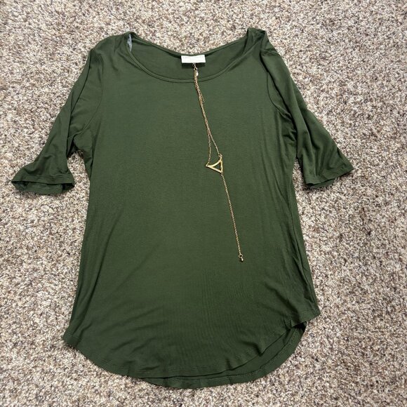Bobbie Brooks Tops - NWT: Bobbie Brooks Tunic with Accessory Necklace - Women's Size L - 2173